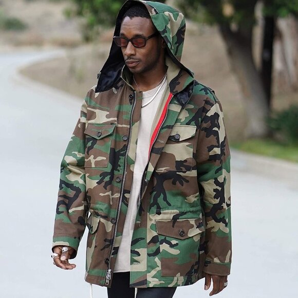 Simplicity Sewing Pattern S9052 R10436 Unisex Combat Jacket Parka Detachable Hoo - Picture 5 of 6